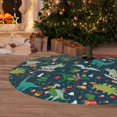 thumbnail image 3 of Happy Easter Cute Bunnies Eggs Colorful Buffalo Plaid 36 Inch Christmas Tree Skirt Carpet Mat Funny Party Soft Cover Mat Decor Supplies for Xmas Halloween Decorations Occasion Farmhouse, 3 of 6