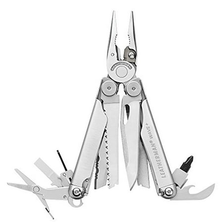 - Leatherman WAVE PLUS Multi Tool with Nylon Molle Sheath