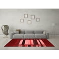 thumbnail image 3 of Ahgly Company Indoor Rectangle Abstract Red Contemporary Area Rugs, 3' x 5', 3 of 4