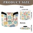 thumbnail image 2 of Haosy Cartoon Letters Golf Mallet Putter Cover Strong Magnetic Leather Golf Club Headcover Closure, 2 of 7