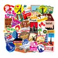 thumbnail image 4 of 100x Stickers, Destinations multicolour, 4 of 4