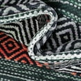 thumbnail image 4 of Unique Loom Yara Collection Area Rug - Axel (2' x 6' Runner Green/Ivory), 4 of 7
