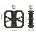 thumbnail image 4 of Pedal,Flat Pedals Carbon Fiber Mtb Pedals Road Fiber Ti Bike Pedals Resistant -slip Corrosion, 4 of 5
