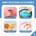 thumbnail image 6 of Mini Wooden Spoons 3 Inches Long, 50 Unfinished Teaspoon Scoops for Jars, Bath Salts, Body Scrubs, Salt & Spice Containers, by Woodpeckers, 6 of 8
