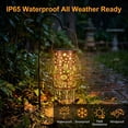 thumbnail image 2 of Ninonly Solar Lanterns Outdoor Waterproof Patio Decor Hummingbird Gifts for Mom Grandma Women Mothers Day Gift Garden Decors, 2 of 9