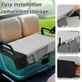 thumbnail image 6 of Polyester Golf Cart Seat Cover Anti Slip Golf Cart Seat Towel Blanket Club Car Towel Blanket with 4 Front Pocket for Club Car, 6 of 11
