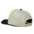 thumbnail image 6 of Outdoor Cap OC560 Two-Tone 5-Panel Cap-Ivory-Black, 6 of 8