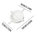 thumbnail image 3 of RXIRUCGD Home Kitchen Gadgets 8cm Diameter Manual Dumpling Making Plastic Mold, 3 of 7