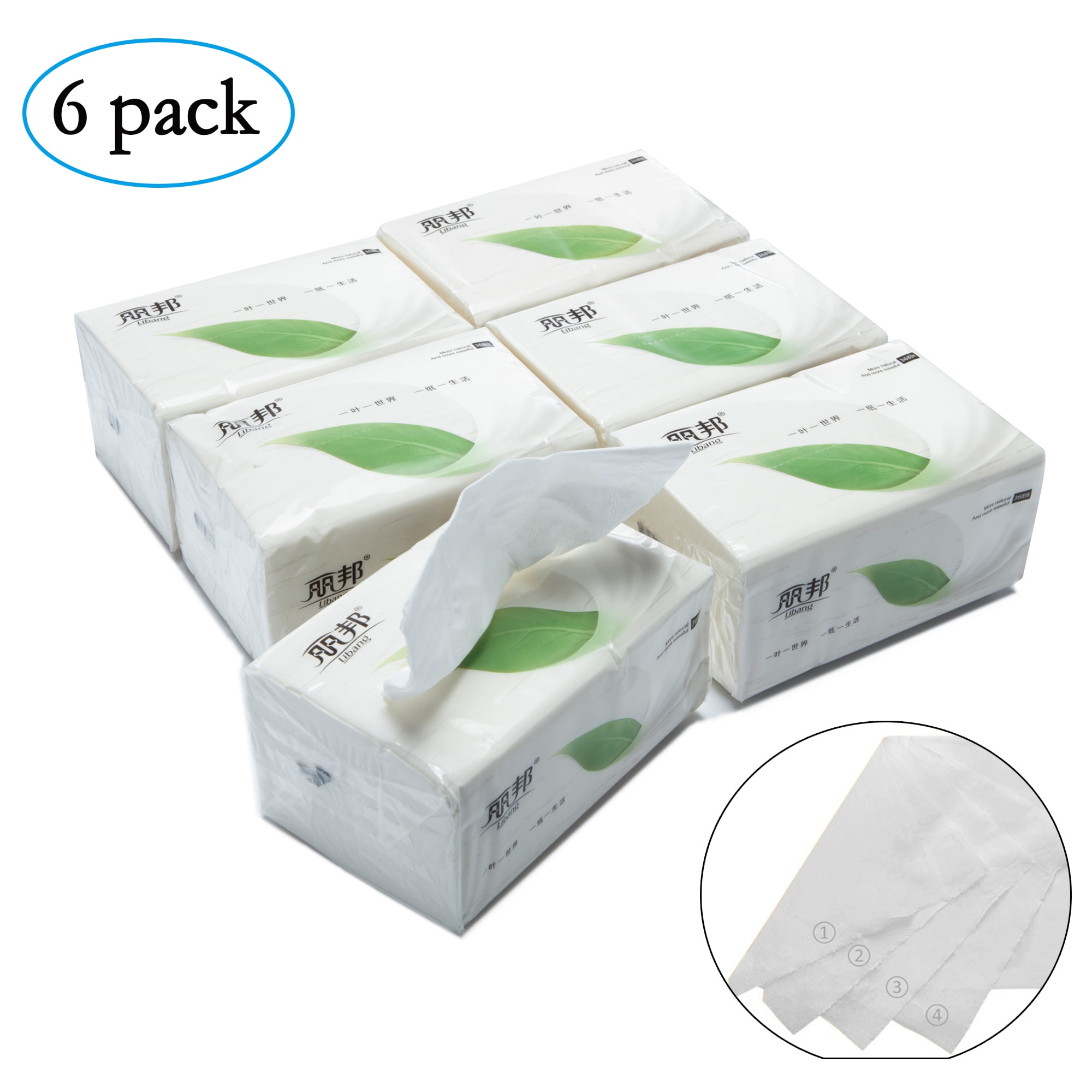 Strong Soft Organic Bamboo Toilet Paper, No Chemicals, Hypoallergenic for Sensitive Skin, Zero