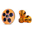 thumbnail image 1 of Máquina de boxeo musical LED Electrónica Conexión BT Montaje en pared para el hogar Naranja, 1 of 6