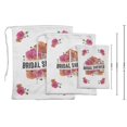 thumbnail image 3 of Darling Souvenir White Floral Bridal Shower Party Supplies Favor BagsÂ&nbsp;JewelryÂ&nbsp;Pouches 15 Pieces, 3 of 5