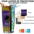 thumbnail image 5 of 20oz Baltimore City Print Stainless Steel Tumbler for Men Women Sports Travel Mug Keeps Drinks Cold & Hot Gift for Football Fans, 5 of 6