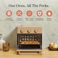 thumbnail image 2 of Our Place Wonder Oven | 6-in-1 Air Fryer & Toaster Oven with Steam Infusion | Compact, Countertop Friendly, Fast Preheat, Multifunctional | Air Fry, Toast, Roast, Bake, Reheat & Broil | Steam, 2 of 5