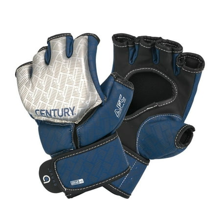 BRAVE MMA COMPETITION GLOVE - SILVER/NAVY