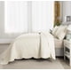 thumbnail image 3 of Juego de colchas HoneiLife Queen, 280 x 270 cm, reversible, color beige, 3 of 8