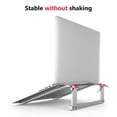 thumbnail image 4 of lionlar Aluminum Laptop Riser Holder 6 to 10 inch Width adjustable, 4 of 9