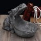thumbnail image 2 of Big Mouth Hippo Storage Figurine Key Bowl Resin Hippo Candy Dish Home Decor, 2 of 5