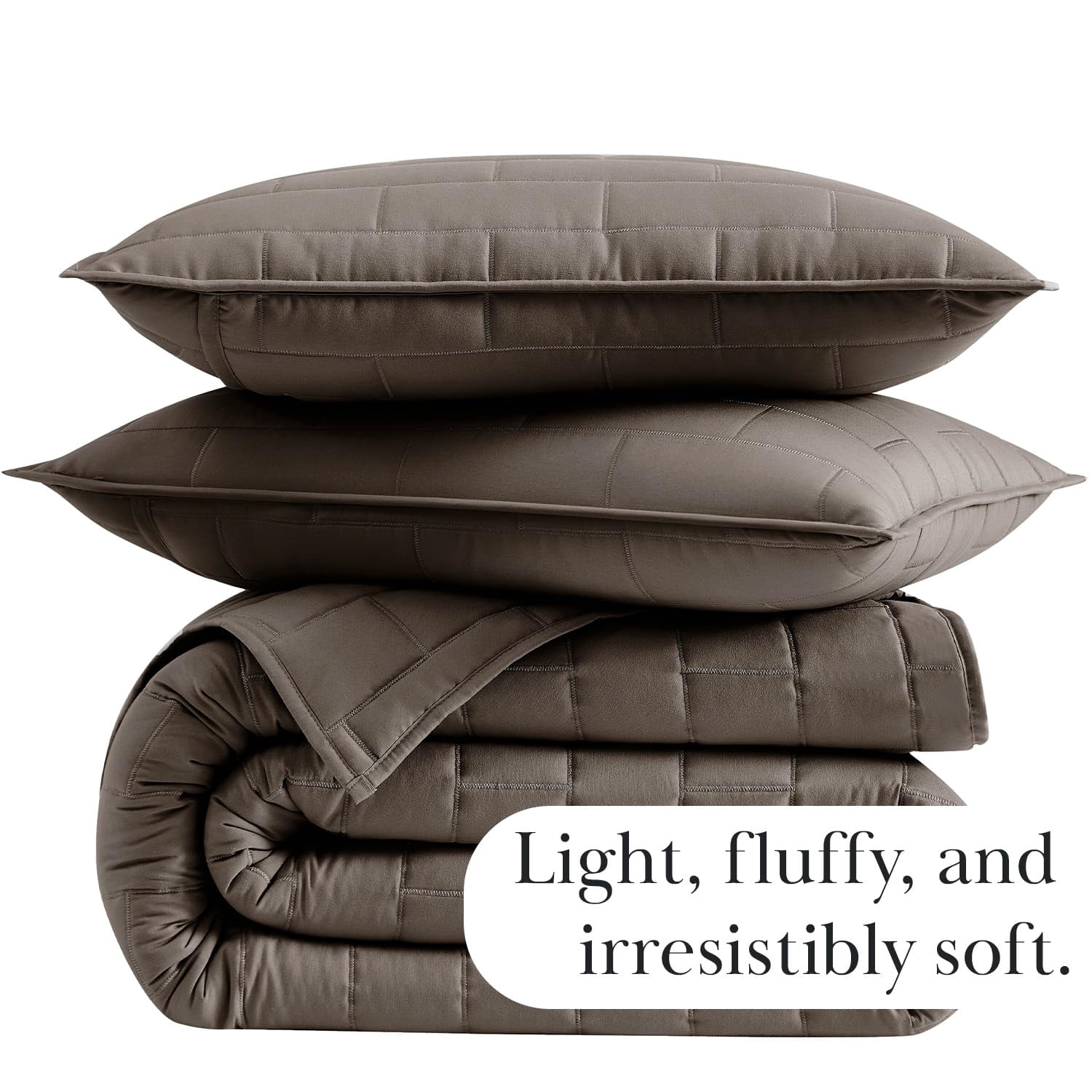 Lightweight Brickyard Embroidered 3-piece Brickyard Quilt Set by Southshore Fine Linens