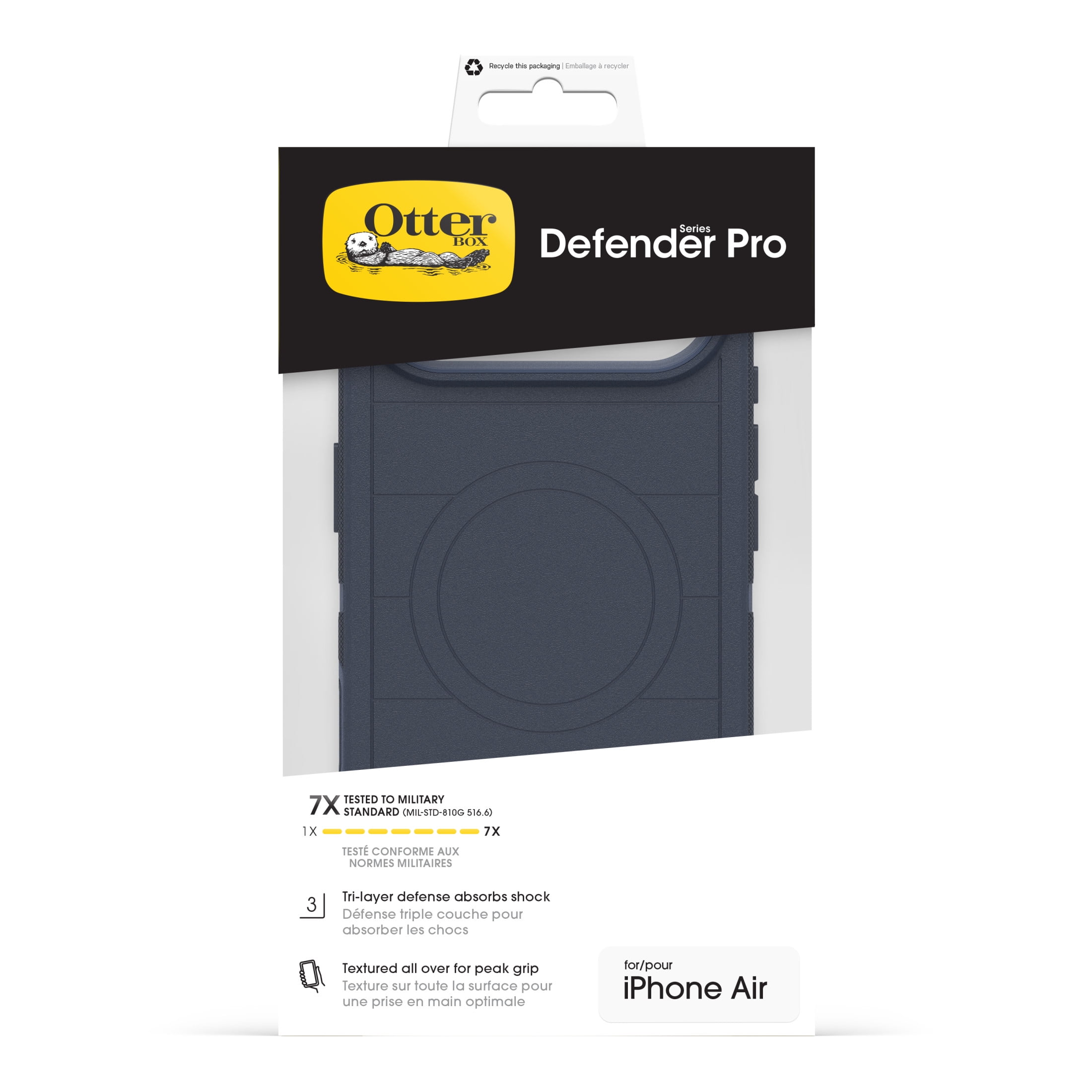 OtterBox Defender Series Pro Case with MagSafe and Camera Control for Apple iPhone Air - Blue