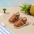thumbnail image 5 of JAJAHO Toddler Sandals Boys Girls First Walking Shoes Breathable Open Toe Hook And Loop Non- Summer Sandals, 5 of 6