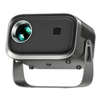 SGV Mini Projector, Wi-Fi 6 BT 5.0, Integrated 5 W Speaker, 180° Tilt Head,  Video Projector for Home, Bedroom, Camping ，Grey