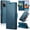 Blue, variant on ETFAST Leather Phone Case Wallet With Card Holder Zipper For Redmi Note 10 Pro Max High Quality Leather Phone Case