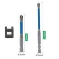 thumbnail image 1 of Lefu 65mm 110mm Magnetic Special Slotted Cross Screwdriver Bit for Electrician FPH2, 1 of 9