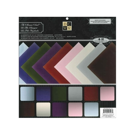 12x12 cardstock shimmer diecuts stack paper