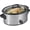 Sliver, variant on CONCETTA 8-Quart Slow Cooker with 3 Cooking Settings, Dishwasher-Safe Stoneware Crock & Glass Lid,Sliver