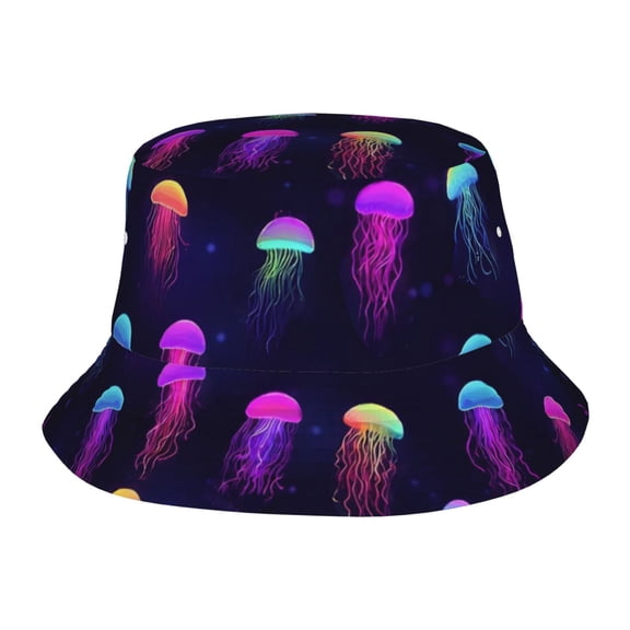 Jellyfish Fisherman's Hat Lightweight and Breathable Sun Hat Suitable for Both Men and Women
