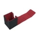 thumbnail image 1 of Caja de almacenamiento para baraja de cartas coleccionables, multiusos con tapa de cierre, organizador para tarjetas de fútbol, ​​regalo, tarjetas de negro rojo, 1 of 9