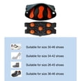 thumbnail image 4 of Clavos Escalada 5 Pernos Antideslizantes Unisex Cadena para Exteriores Zapatos () Naranja, 4 of 8