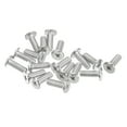 thumbnail image 1 of Unique Bargains M5x0.8x14mm Lot de 50 Vis Plates Rondes en Métal pour Machine à Entraînement Phillips, 1 of 5