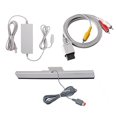 thumbnail image 1 of Juego de 3 adaptadores de cargador con sensor y cable de audio y vídeo mini blanco, 1 of 1