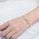 thumbnail image 4 of Pulsera de concha de hueso de serpiente de moda pulsera de ojo de gato que se puede abrir para, 4 of 5