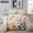 Daisies, variant on 2/3PCS colorful floral heart bedspread set,1bedspread+1/2 pillowcases,color bright and vivid bedroom decoration sofa throw blanket fabric soft machine washable