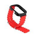 thumbnail image 4 of Smart Watch Wristband, Trendy Lightweight Protective Frame Adjustable Replacement Band  For Sleeping Red, 4 of 8