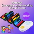 thumbnail image 2 of Teclado de piano enrollable portátil de 49 teclas para niños con pedal, 2 of 2
