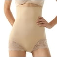 thumbnail image 2 of Bragas moldeadoras de cintura alta para mujer, bragas de encaje sin costuras, pantalones de levantamiento de cadera, bragas moldeadoras, pantalones adelgazantes de nailon para mujer, 2 of 8