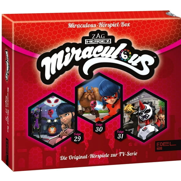 Miraculous - Geschichten von Ladybug & Cat Noir - Die Hörspiel-Box mit den Folgen 2 (Audiobook)