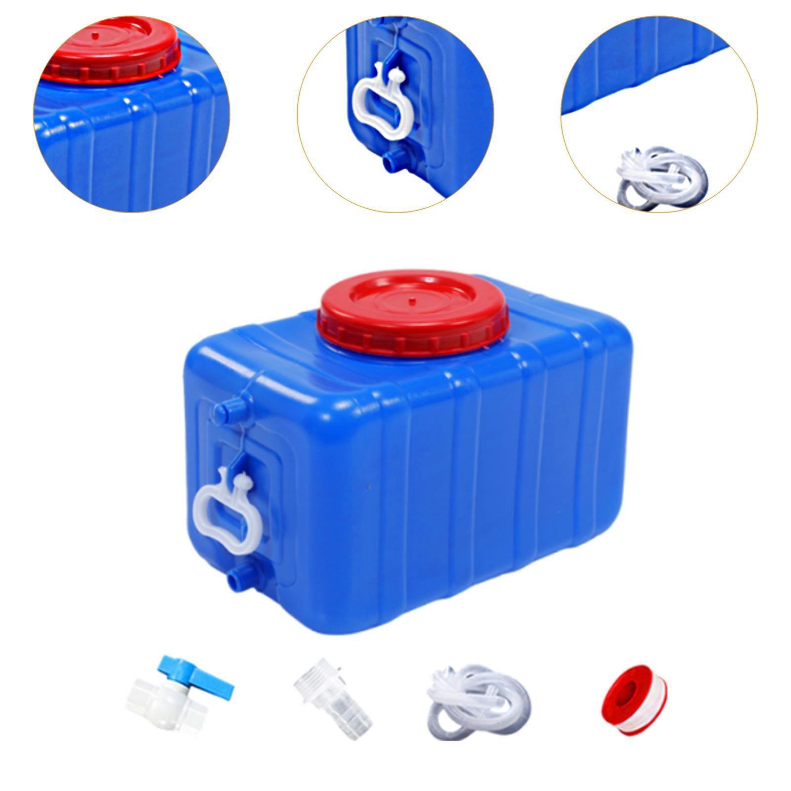 Wswqop Camping Water Storage Tank Beverage Container Large Capacity Portable Water Tank 25L