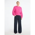 thumbnail image 3 of Scoop Women's and Women's Plus Oversized Sweater, Lightweight, Sizes XS-4X, 3 of 6