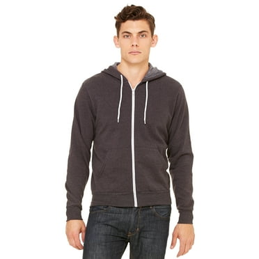 BELLA   CANVAS Sponge Fleece FullZip Hoodie 3739