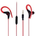 thumbnail image 2 of Opolski 3.5mm Universal Ear Hook Wired Earphone Bass Stereo Sports Headphone with Mic, 2 of 6