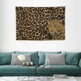 thumbnail image 2 of Orinice  Animal Leopard Print Tapestries Not Fade Wall Tapestry Proud Wall Art For Living Room Decoration 60in*40in 60x40in, 2 of 7