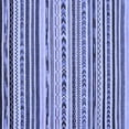 thumbnail image 1 of Ahgly Company Machine Washable Indoor Square Abstract Blue Modern Area Rugs, 6' Square, 1 of 4