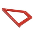 thumbnail image 4 of Regla para carpintería, escala métrica, aleación de aluminio, 45°, 90°, herramienta de medición para trazado trapezoidal, 4 of 12