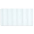 thumbnail image 4 of Martha Stewart Amber Floral Daisy Stripe Reverisble Water Resistant Kitchen Mat, Blue/Purple, 20"x39", 4 of 12