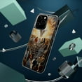 thumbnail image 4 of DistinctInk Hybrid (Acrylic / TPU) Clear Slim Fit Case for Apple iPhone 13 Pro (6.1" Screen) - Christ: The Unifying Force Beyond All Distinctions - Colossians 3:11, 4 of 8