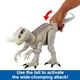 thumbnail image 4 of Mattel Jurassic World Camouflage 'n Battle Dinosaur Toy, Indominus Rex Figure with Lights, Sounds & Motion, 4 of 5